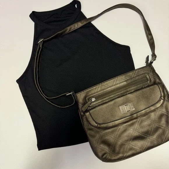 Style & Co Metallic Crossbody Bag - Picture 1 of 5